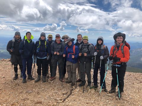 T197 Philmont Crew, Baldy Mountain, July 2019